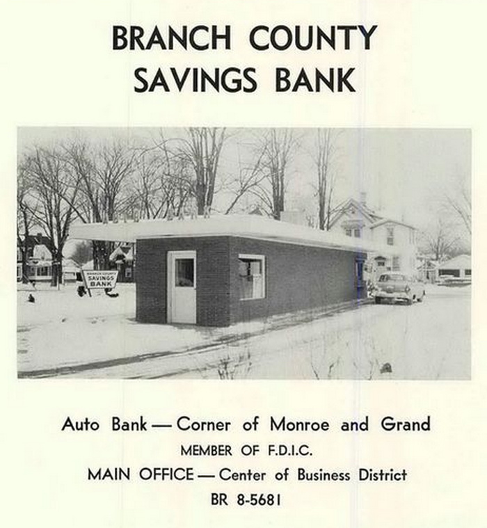 Shorts Drive-In (B&K Root Beer, Allens Root Beer, B-K Root Beer, BK Root Beer) - 1960 Ad For Bank Which May Have Used B-K Bldg